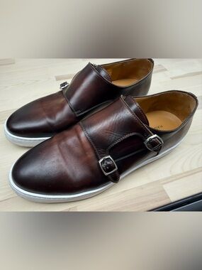 Magnanni Mens Latham Leather Shoes Size 46